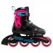 Детские ролики для девочки Rollerblade Microblade Free Black/Pink